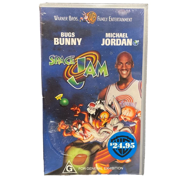 SPACE JAM VHS video tape Michael Jordan Original Movie Bugs Bunny NEW