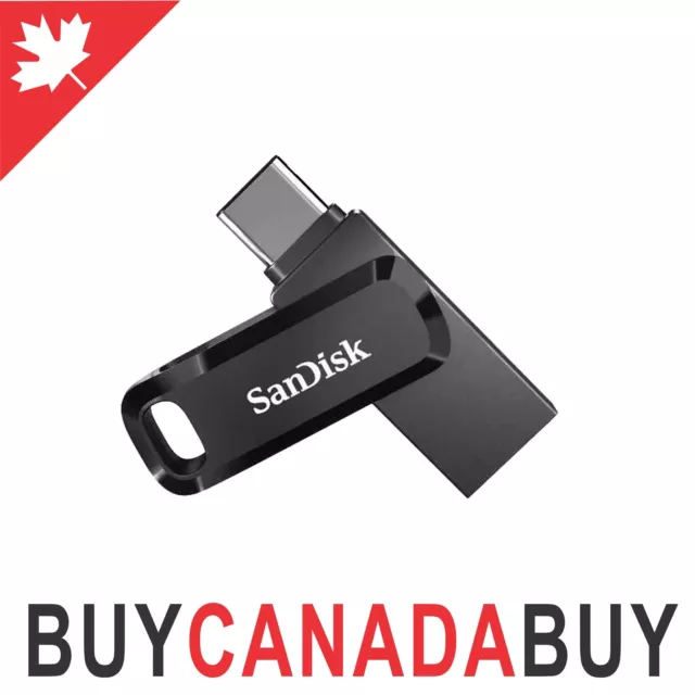 SanDisk 128GB Ultra Dual Drive Go USB Type-C Flash Drive SDDDC3-128G-G46