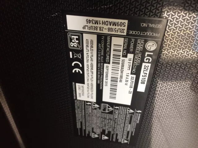 Toutes Pieces Tv Lg 32lf510b