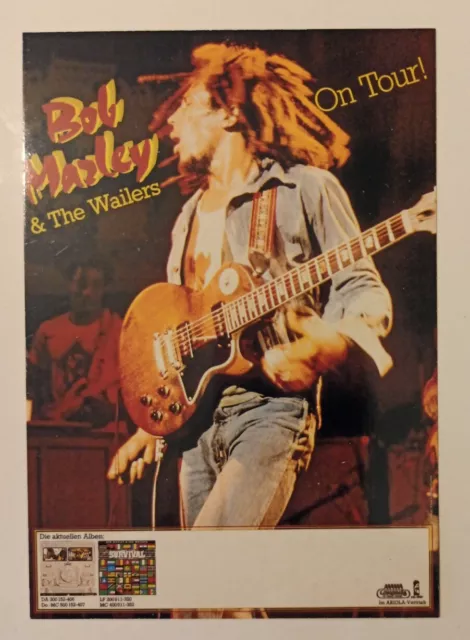 carte postale Bob Marley