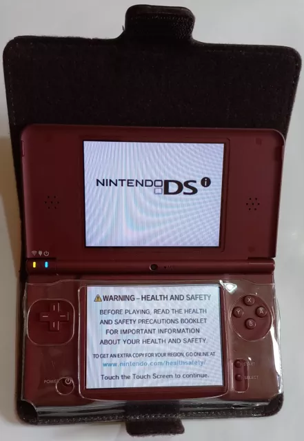 Restored Nintendo DSi XL (Burgundy) Handheld Video Game Console with Stylus  and Charger (Refurbished) 