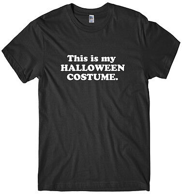 Questo è il mio Costume Di Halloween Da Uomo Divertente Halloween Unisex T-shirt