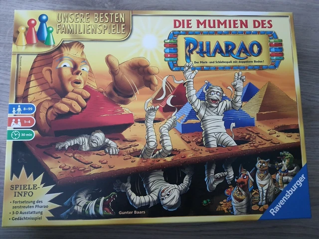 Die Mumien des Pharao Ravensburger Familienspiel 26752 Gedächtnisspiel