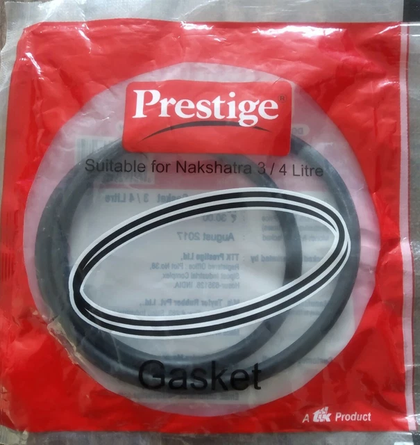 PRESTIGE GENUINE Pressure Cooker Lid Seal Gasket for 34 litres with