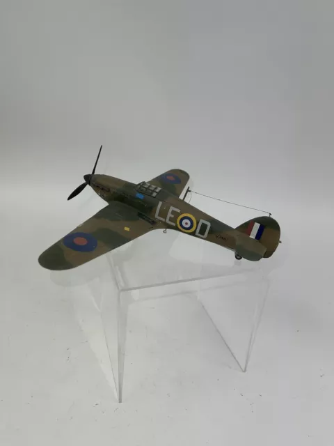 Built Up Pro Painted & Built Hurricane Or Spitfire Mk.II Model Aircraft 10” WS Built Up Pro Painted & Built Hurricane Or Spitfire Mk.II Model Aircraft 10” WS