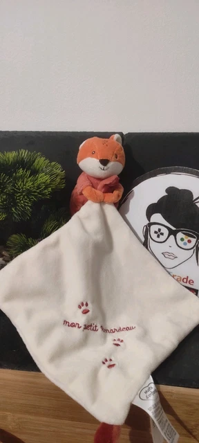 sos doudou oiseau Mots d'Enfants rose Mon joli jardin