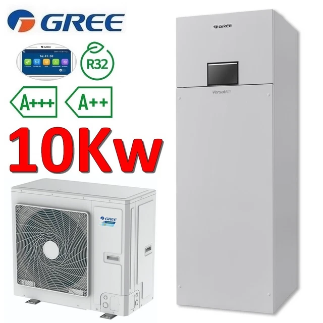 POMPE À CHALEUR aireau Gree Versati III ALL in ONE R32 10,0 Kw 1 PH — free download