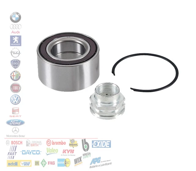 Kit Cuscinetti Ruota Anteriore All Balls Racing 25-1219 Per BMW F650GS, F700GS, G650GS