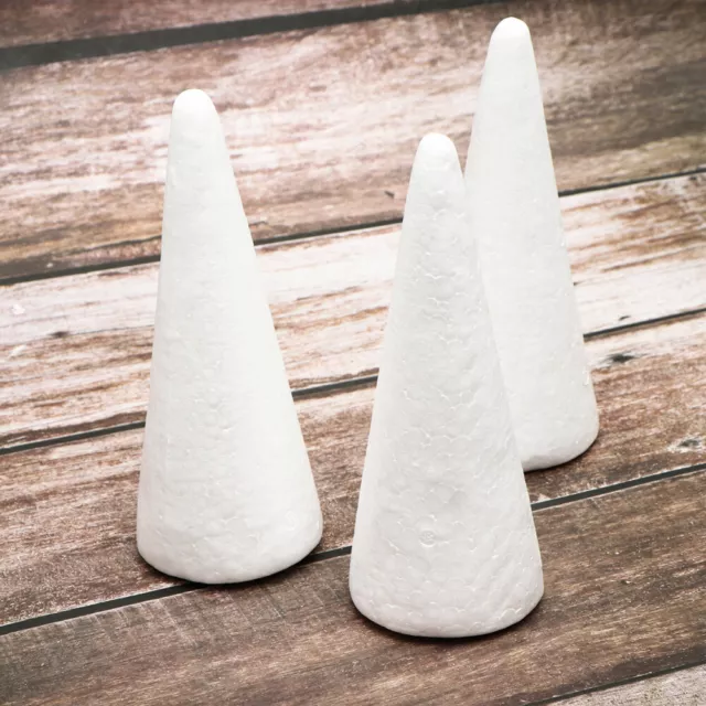 10 Pcs Kids Foam Cone Polystyrene Crafts for Adults Table Decor Manual