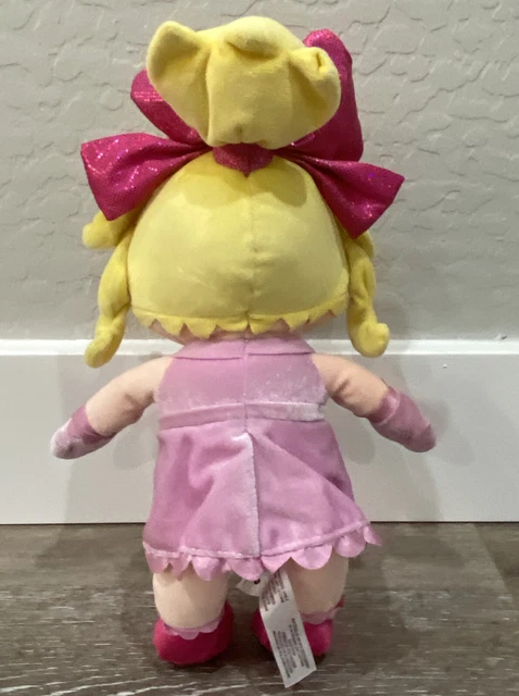 Disney Store Miss Piggy Muppet Babies Plush Pig Pink 14" Soft Toy Stuffed Animal 2