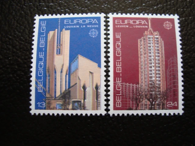 Belgien - Briefmarke Yvert Und Tellier Europa N° 2251 2252 N Belgium