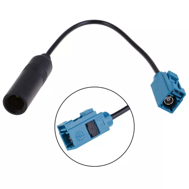 5.5Inch 12V Car Radio Aerial Antenna Adaptor CD Fakra To Female Connector C  JD