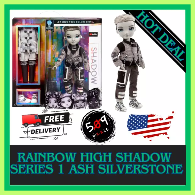 MGA Entertainment 583578EUC Rainbow High Ash Silverstone