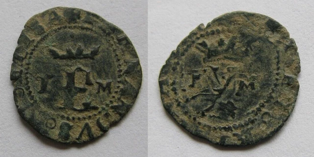 ZALDI2010 - Monarchs Catholics, White Of Toledo. 0.0353oz/0 23/32in