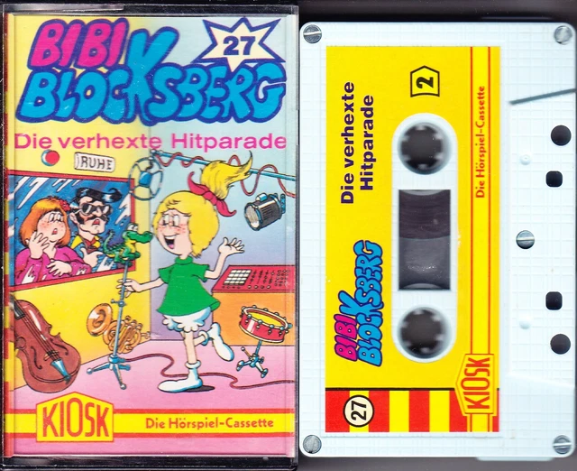 MC Bibi Blocksberg 27 - Die verhexte Hitparade - KIOSK C1 gelb geschraubt