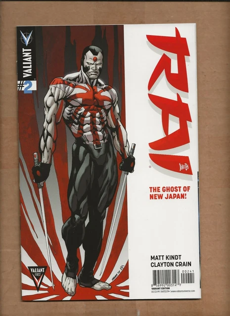 Rai #2 Bart Sears  Incentive Variant Cover  Valiant Comics