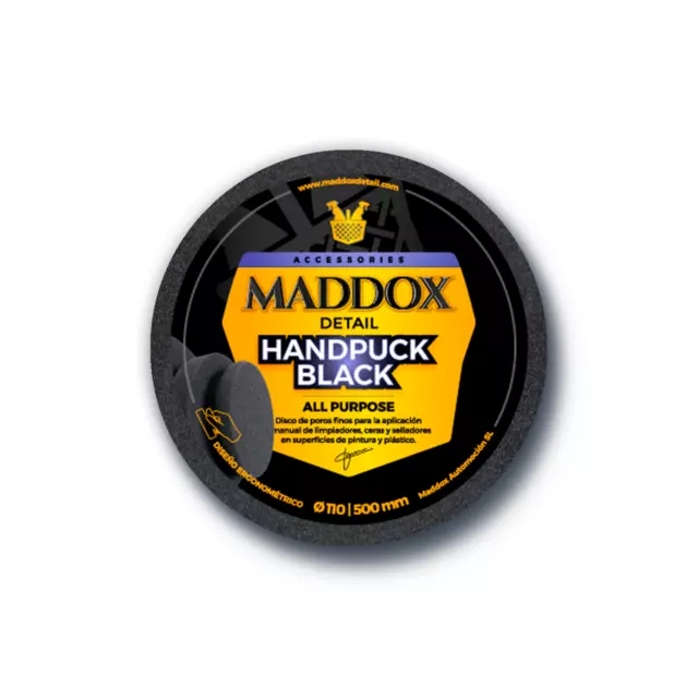 MADDOX DETAIL - HANDPUCK BLACK - Disco compacto de poros finos EUR 10,50 -  PicClick FR