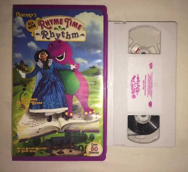 Barneys Rhyme Time Rhythm Vhs 2000 Mother Goose Rare 6 82 Picclick Ca Barneys Rhyme Time Rhythm Vhs 2000 Mother Goose Rare 6 82 Picclick Ca