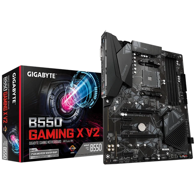 MOTHERBOARD GIGABYTE B550 GAMING X V2, Socket AM4 223.30 PicClick
