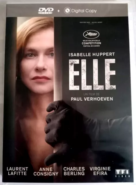 ELLE - Paul VERHOEVEN / Isabelle HUPPERT / Laurent LAFITTE - dvd Très bon état