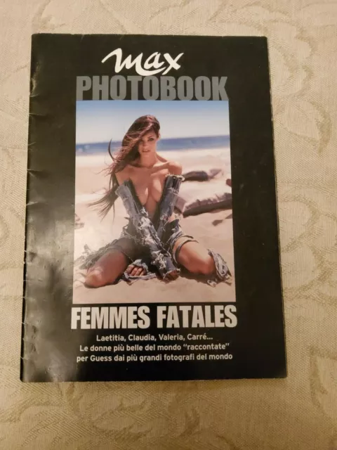 Max Photobook - Femmes Fatales - Laetitia, Claudia, Valeria, Carre'