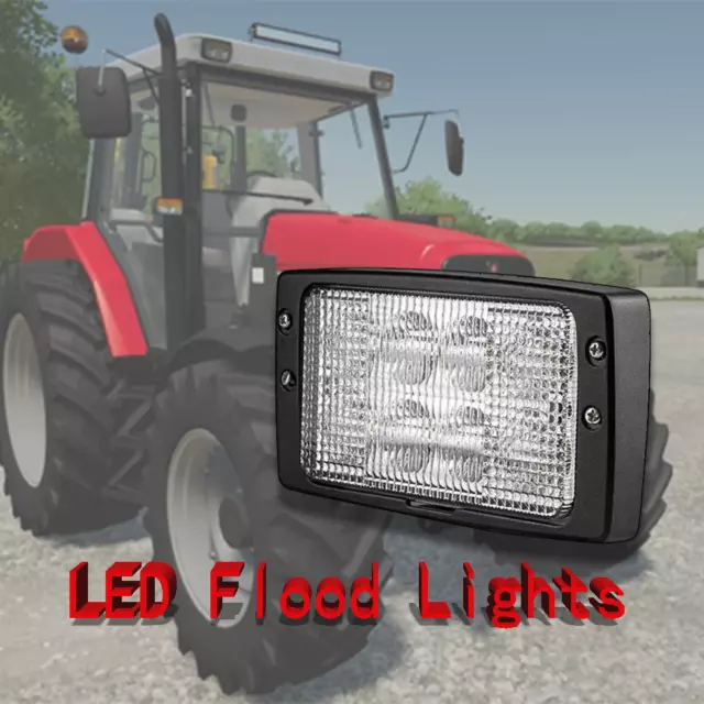 Fit Massey Ferguson 4200-8200 Series Tractor Rectangle LED Flood Lights