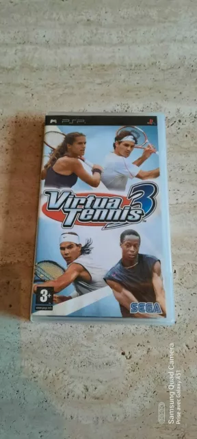 Jeu PSP Playstation Portable "Virtua Tennis 3" Complet psp SONY PAL FR