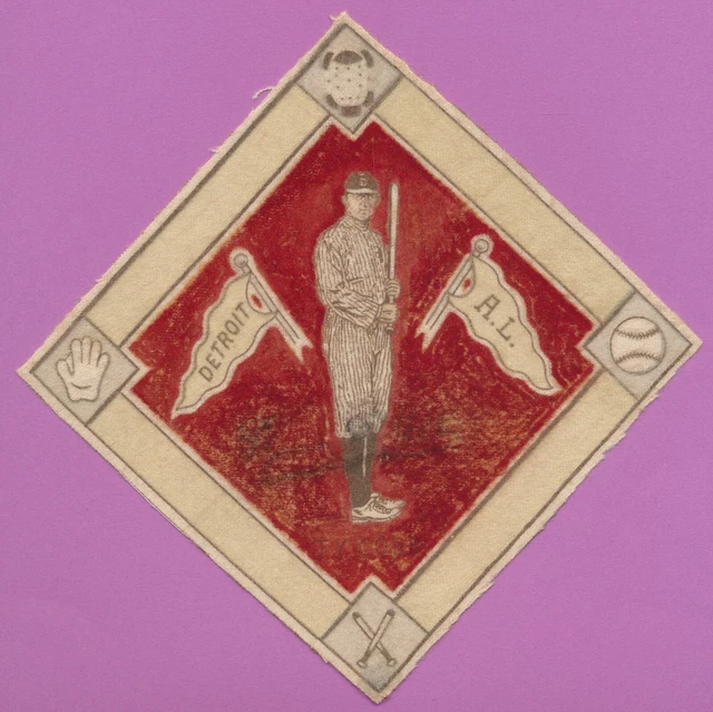 Altered B18 Ty Cobb Hof Blanket 1914 Colored Red Variation Authentic Rare *Tphlc Altered B18 Ty Cobb Hof Blanket 1914 Colored Red Variation Authentic Rare *Tphlc