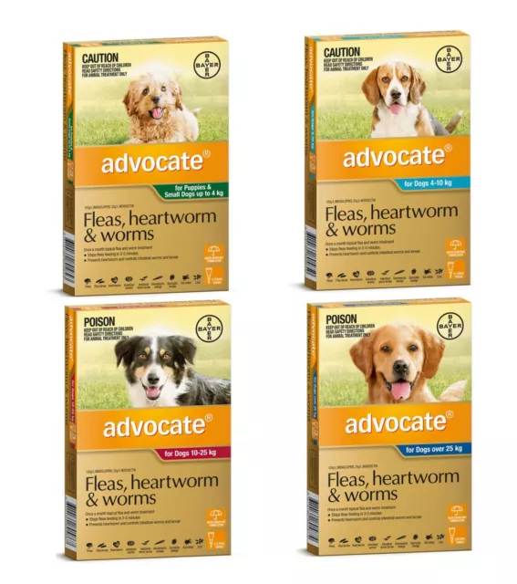 Advocate for Dogs Puppy Small Medium Large Extra Large 1/3/6 Pack All Sizes