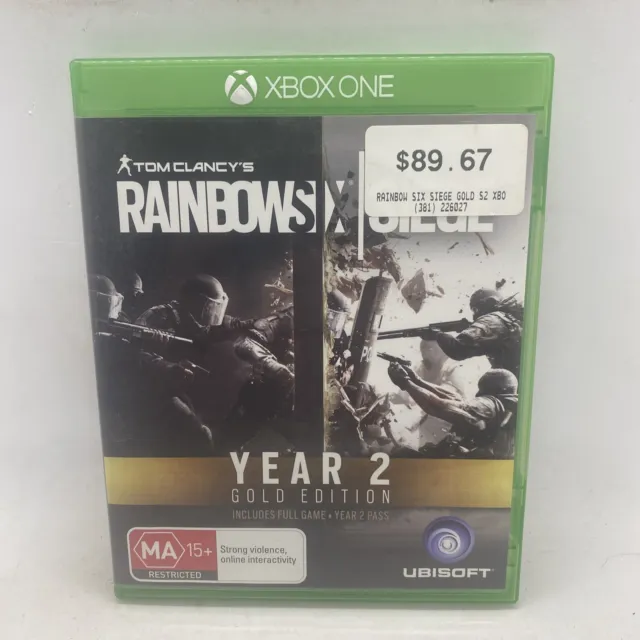 Tom Clancys Rainbow Six Siege Xbox One Year 2 Gold Edition Free Postage