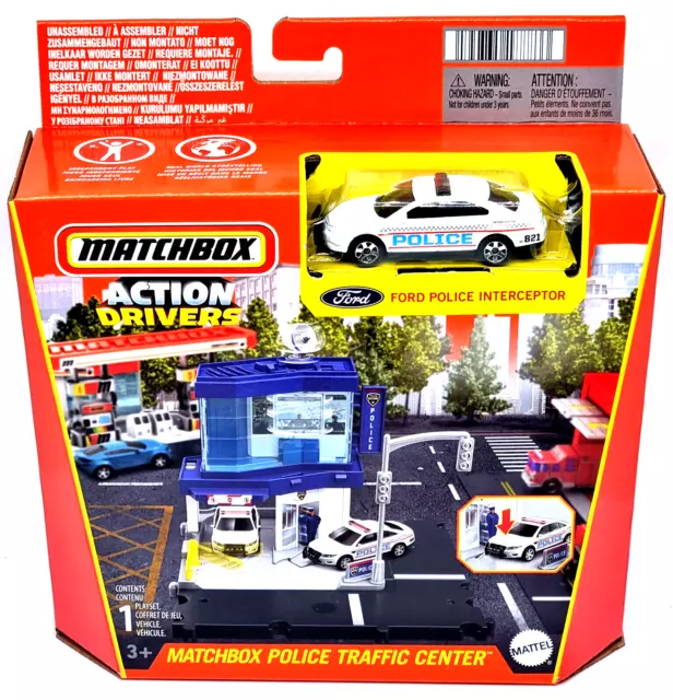 Matchbox Action Drivers Polizei Station