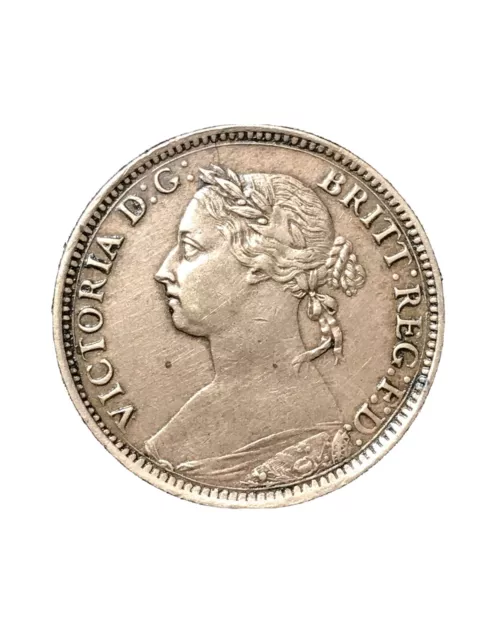 Dated : 1885 - One Farthing - 1/4d Coin - Queen Victoria - Great Britain