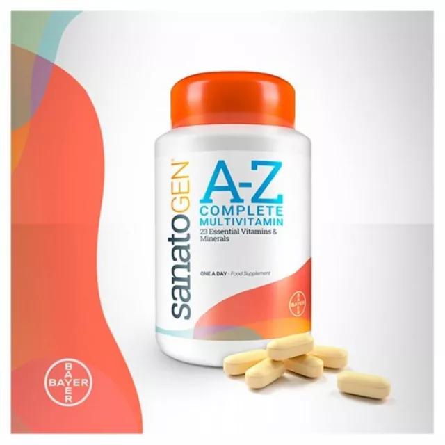 Complete Vitality Multivitamin, Mineralien, Immunsystem. Sanatogen 30s AZ