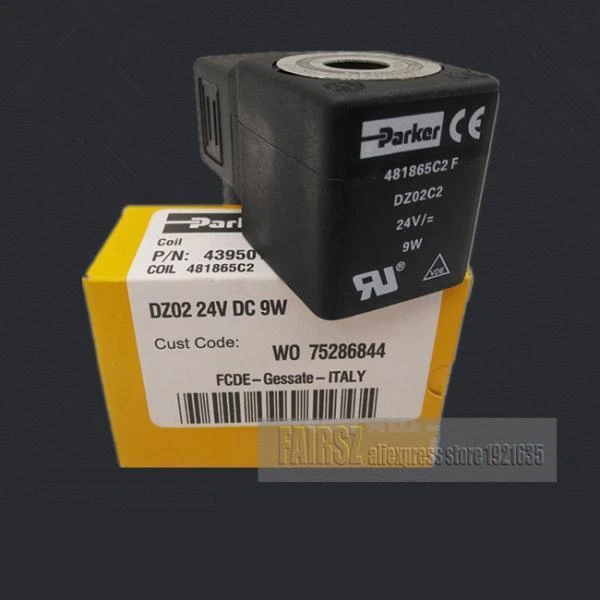 2X PARKER - DZ02-A9 (481865-380/50) - PARKER 481865C2   Solenoid Valve - New
