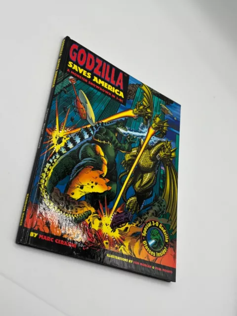 Godzilla Saves America HC A Monster Showdown in 3-D!  with GLASSES!!