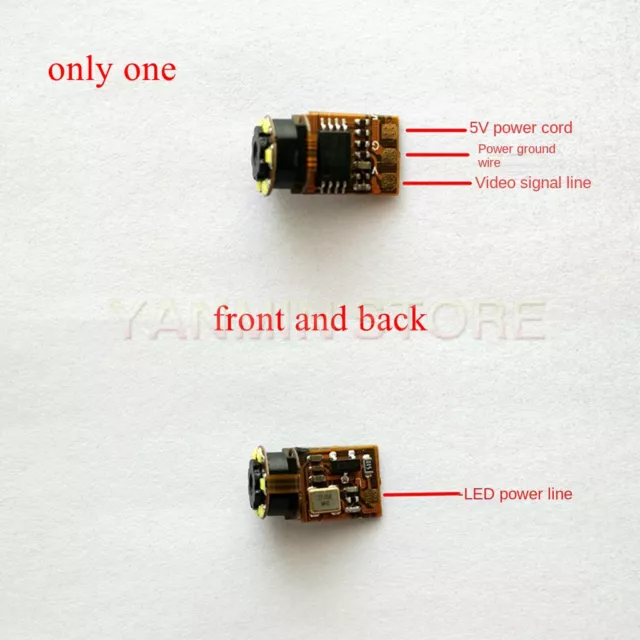 1x Endoscope module AV 7mm 300,000 pixel industrial auto repair pipeline camera