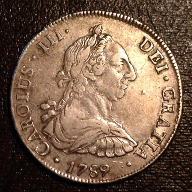 1789 PTS PR Bolivia Charles III 8 Reales - Scarce Date
