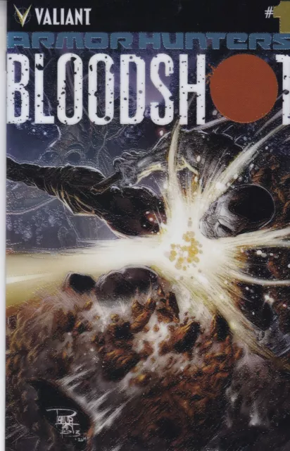 Valiant Comics Armor Hunters Bloodshot #1 Jul 2014 Chromium Same Day Dispatch