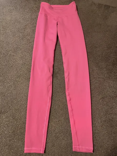 Juniors Dark Pink Athletic Leggings Size Small Old Navy VGUC High-rise