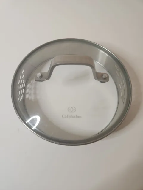 Calphalon Lid Classic Straining Glass Lid Replacement 6.5" Inch inner dimension