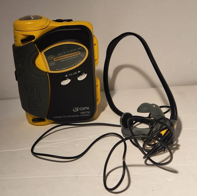 GPX RUGGED SPORTS Cassette Player AM/FM Radio Personal Stereo C3303 14