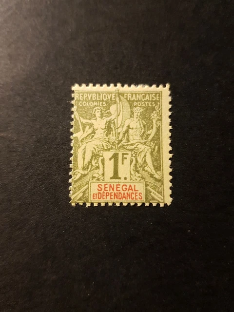 Timbre France Colonie Sénégal N°20 Neuf * Mlh 1900 Cote 33€