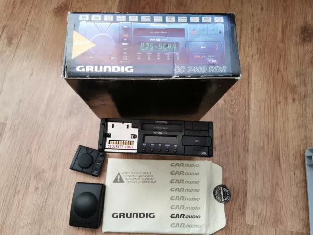 Grundig Autoradio EC 7400 RDS absolut neu, ideal für Youngtimer!