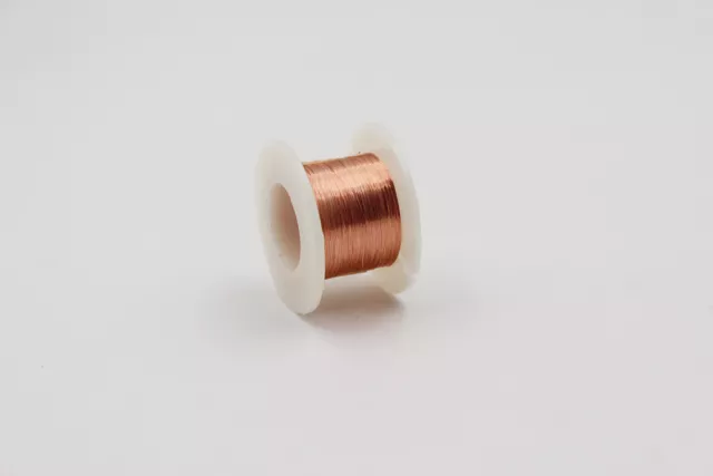 Enameled wire 28g, 0.04mm, 2500m(8200ft) Enameled copper, Magnet Wire, 46AWG