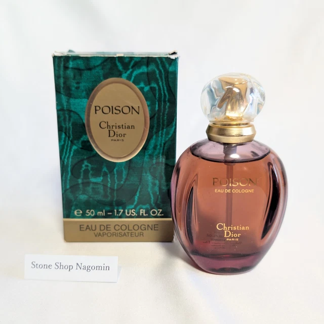 CHRISTIAN DIOR POISON 50ml 1.7oz Eau de Cologne SPRAY