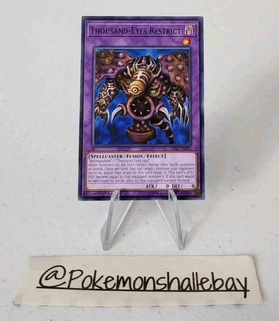 Yu-Gi-Oh! Card: Thousand-Eyes Restrict LED2-EN005 - Near Mint/Mint Condition