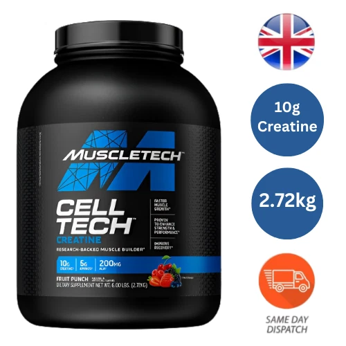 MUSCLETECH CELLTECH CREATINE 2.72Kg Muscle Growth Strength ...