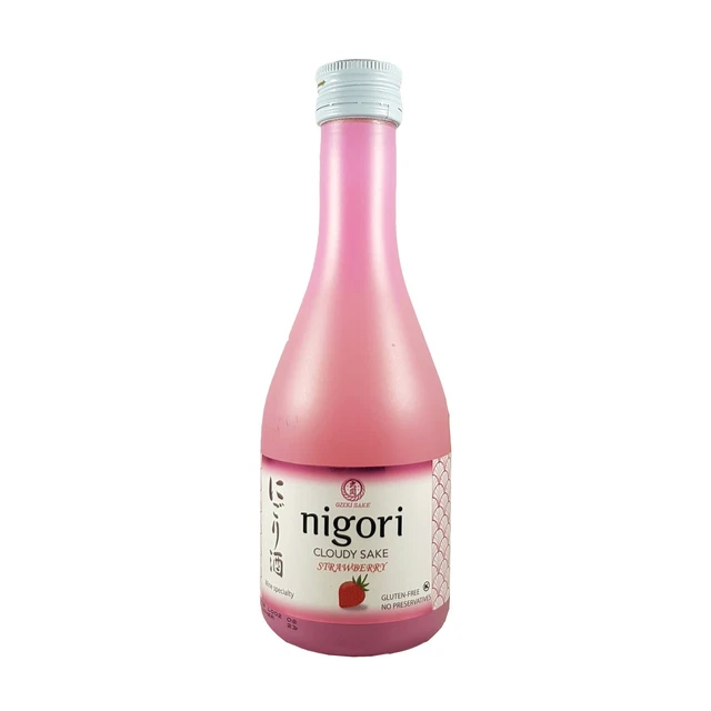 Sake nigori alla fragola - 300 ml Ozeki