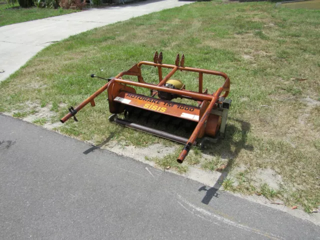 TM1000 SISIS ROTORAKE Verticutter Dethatcher Tractor PTO Golf Course Greens