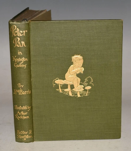 ARTHUR RACKHAM PETER Pan in Kensington Gardens JM Barrie Illustrated
